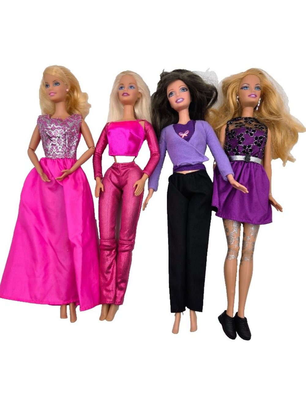 Barbie Doll Lot Fashion Photo H20 Studio 4 Dolls Mattel Read